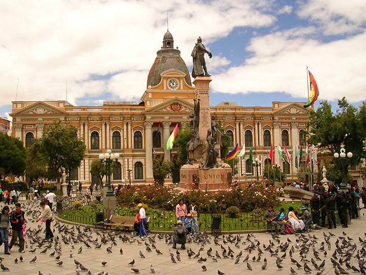 Palacio Quemado y Plaza Murillo