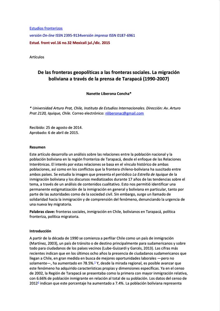 la-presencia-boliviana-en-el-norte-de-chile-a-través-de-la-prensa-de-Tarapacá